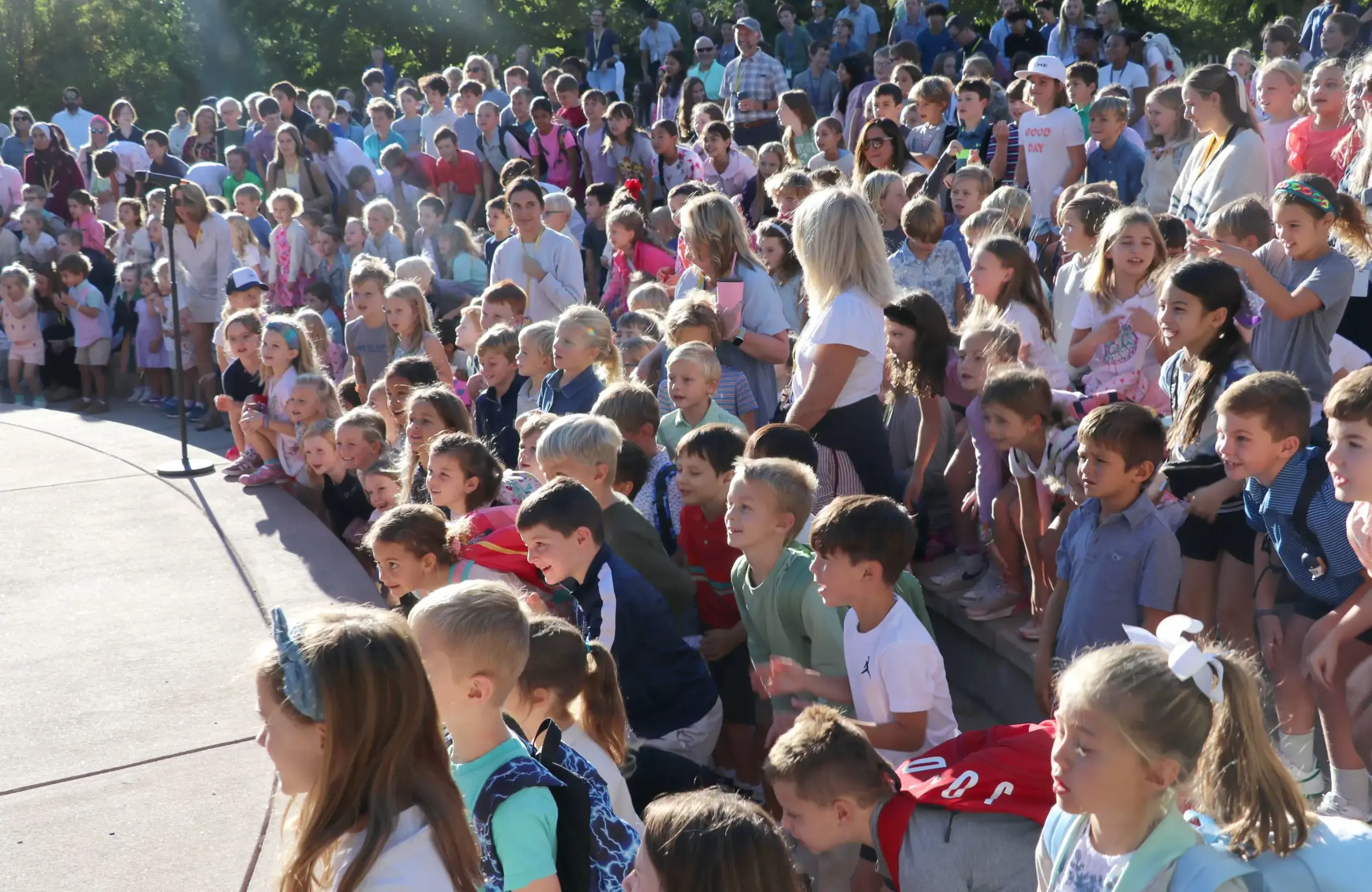 Admissions group assembly